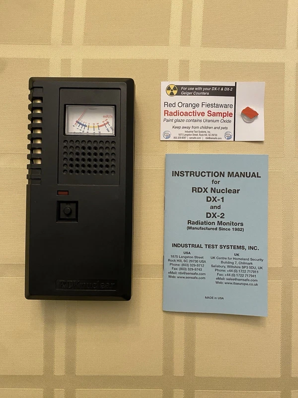 RDXNuclear DX-2 Geiger Counter